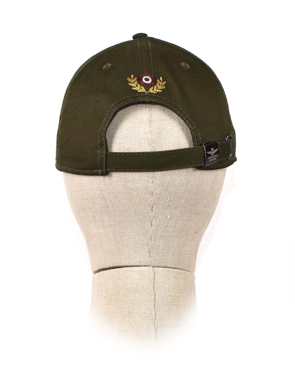Бейсболка AERONAUTICA MILITARE FW 21/22/CN verde militare (HA 1090)