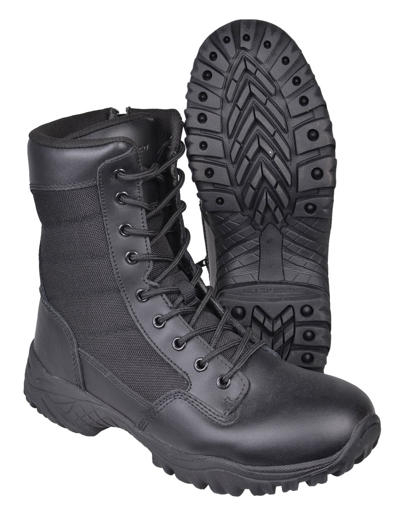 Ботинки- тактические Wellco TACTICAL 109 side-zipp black 