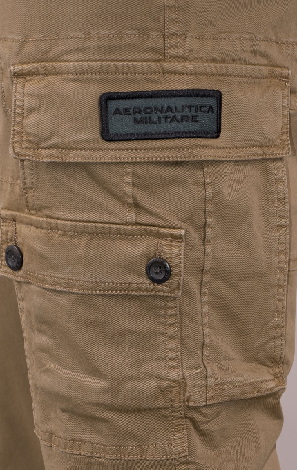 Брюки-карго AERONAUTICA MILITARE плотные FW 24/25/BD khaki (PA 1632) 