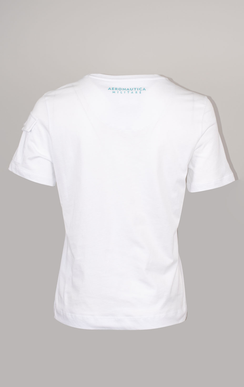Женская футболка AERONAUTICA MILITARE SS 24/TR bianco ottico (TS 2223) 