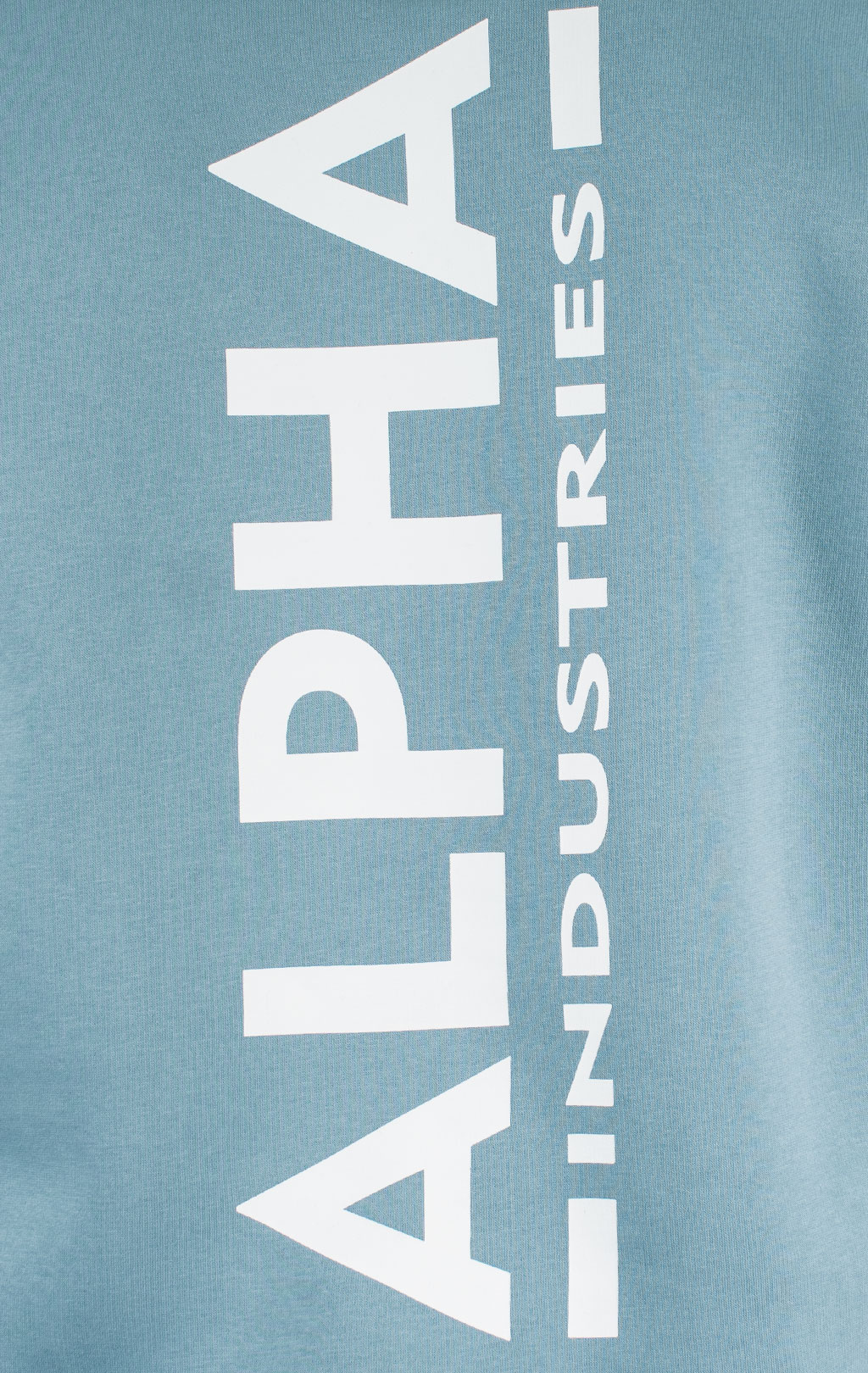 Толстовка ALPHA INDUSTRIES BACK PRINT HOODY greyblue 