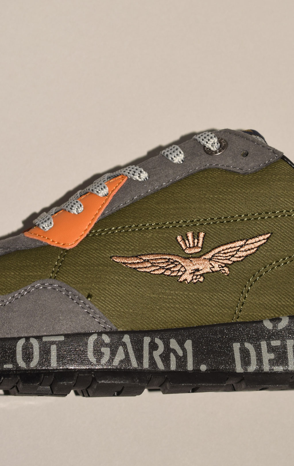 Кроссовки AERONAUTICA MILITARE FW 23/24 m/CN green/grey (SC 214)