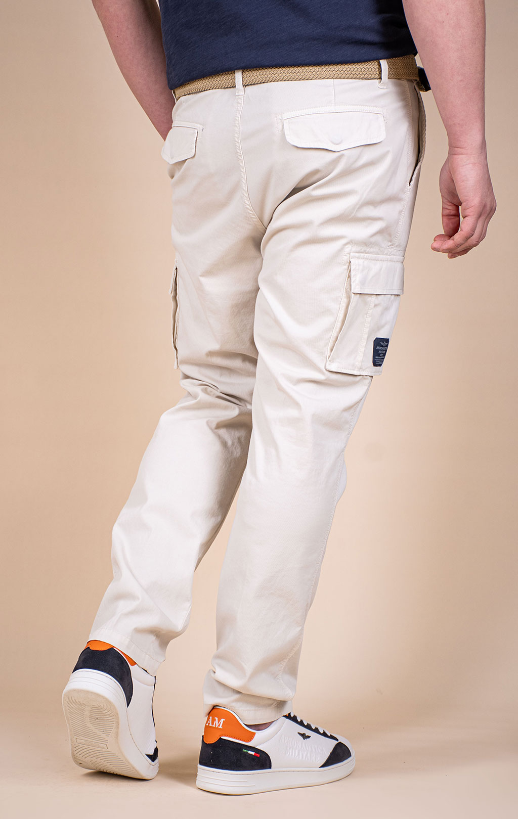 Брюки-карго AERONAUTICA MILITARE SS 26/AL ghiaccio (PA 1329) 