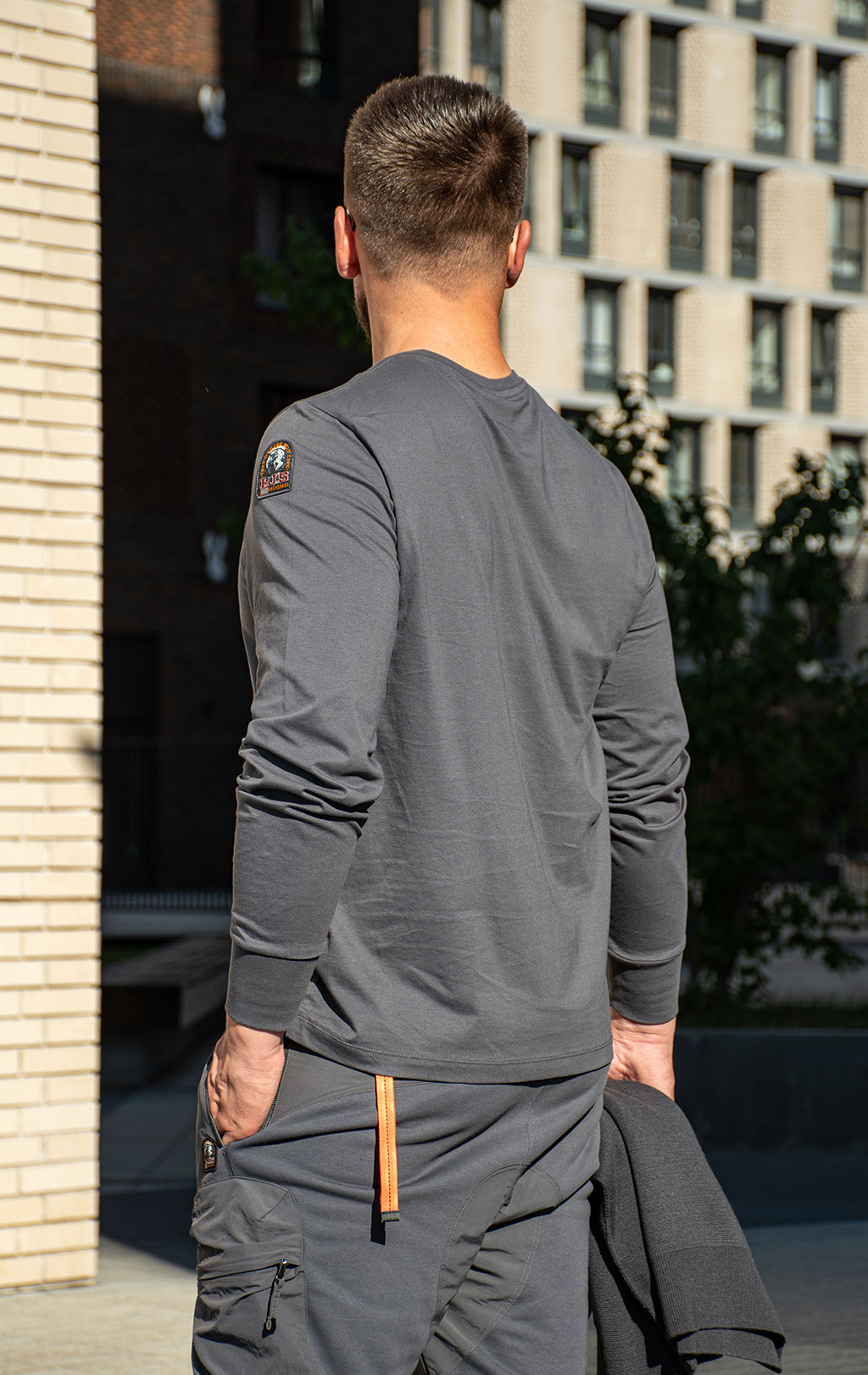 Лонгслив PARAJUMPERS KIP FW 25/26 phantom 