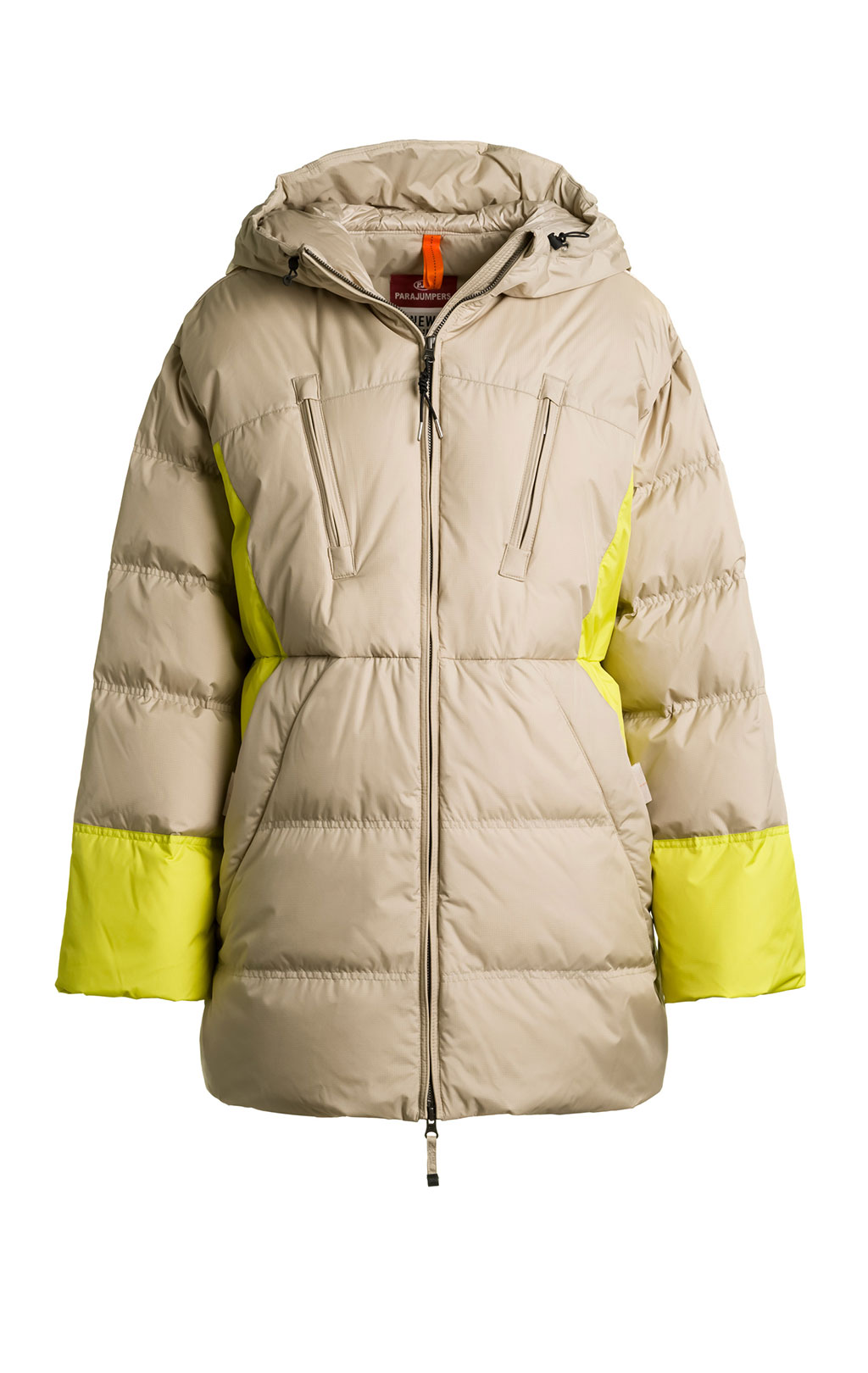 Женская куртка-пуховик PARAJUMPERS SERENITY FW 22/23 tapioca-citronelle 