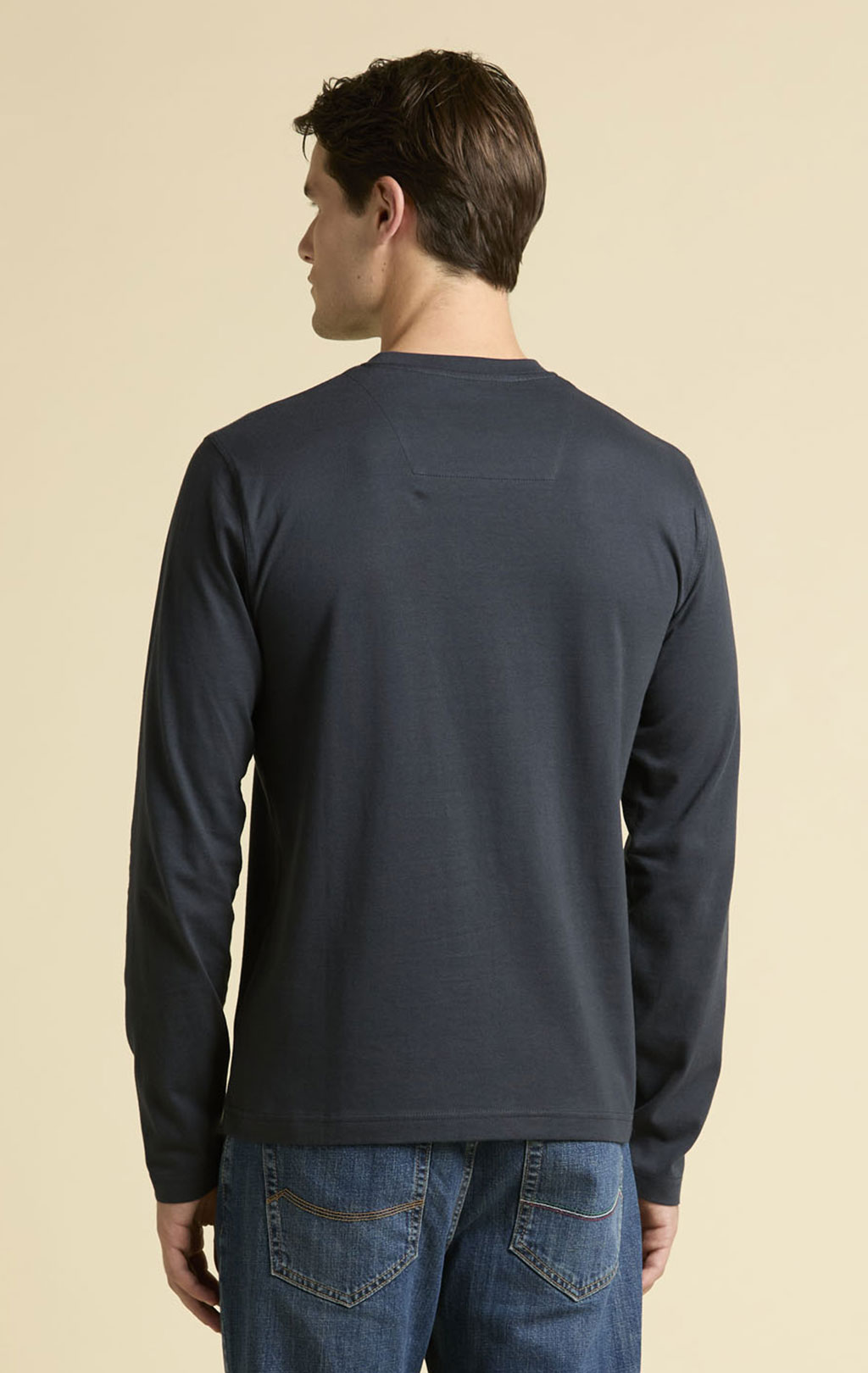 Лонгслив AERONAUTICA MILITARE FW 25/26/BD blue navy (TS 2471) 