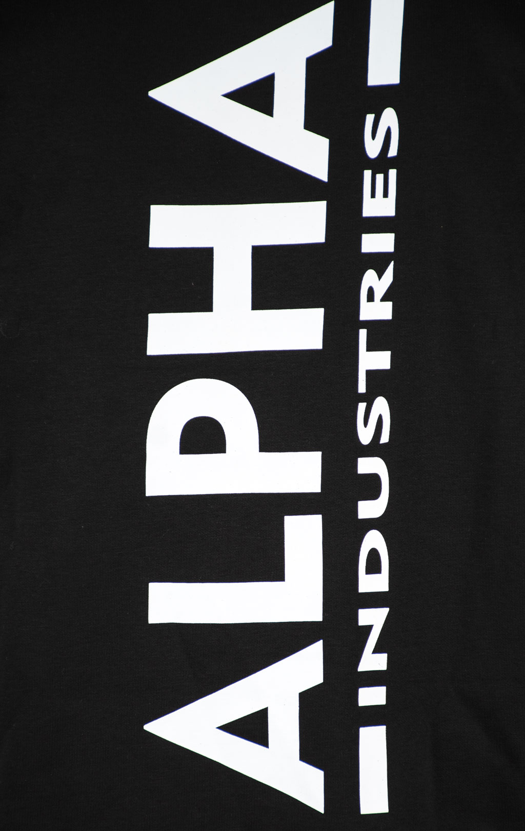 Толстовка ALPHA INDUSTRIES BACK PRINT ZIP HOODY black 