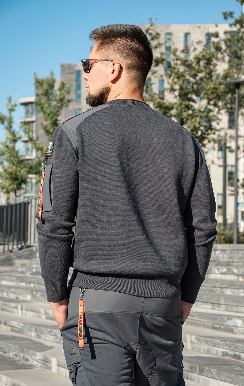 Свитер PARAJUMPERS BRAW FW 25/26 phantom 