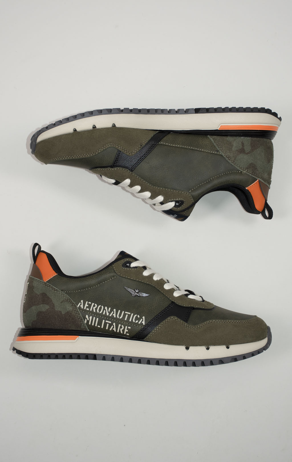 Кроссовки AERONAUTICA MILITARE FW 24/25/CN dark green (SC 283) 