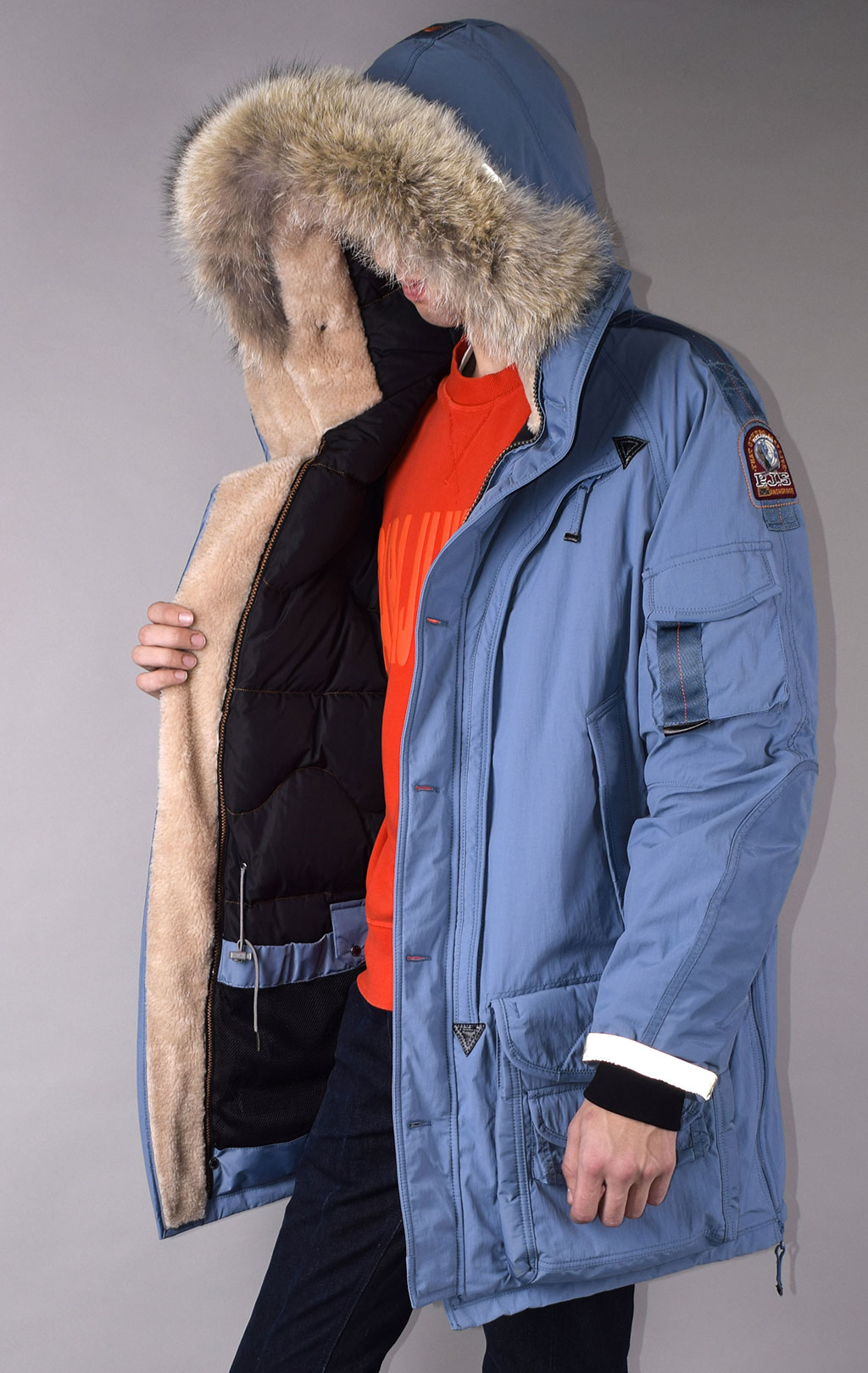 Парка PARAJUMPERS MUSHER FW 19/20 storm 