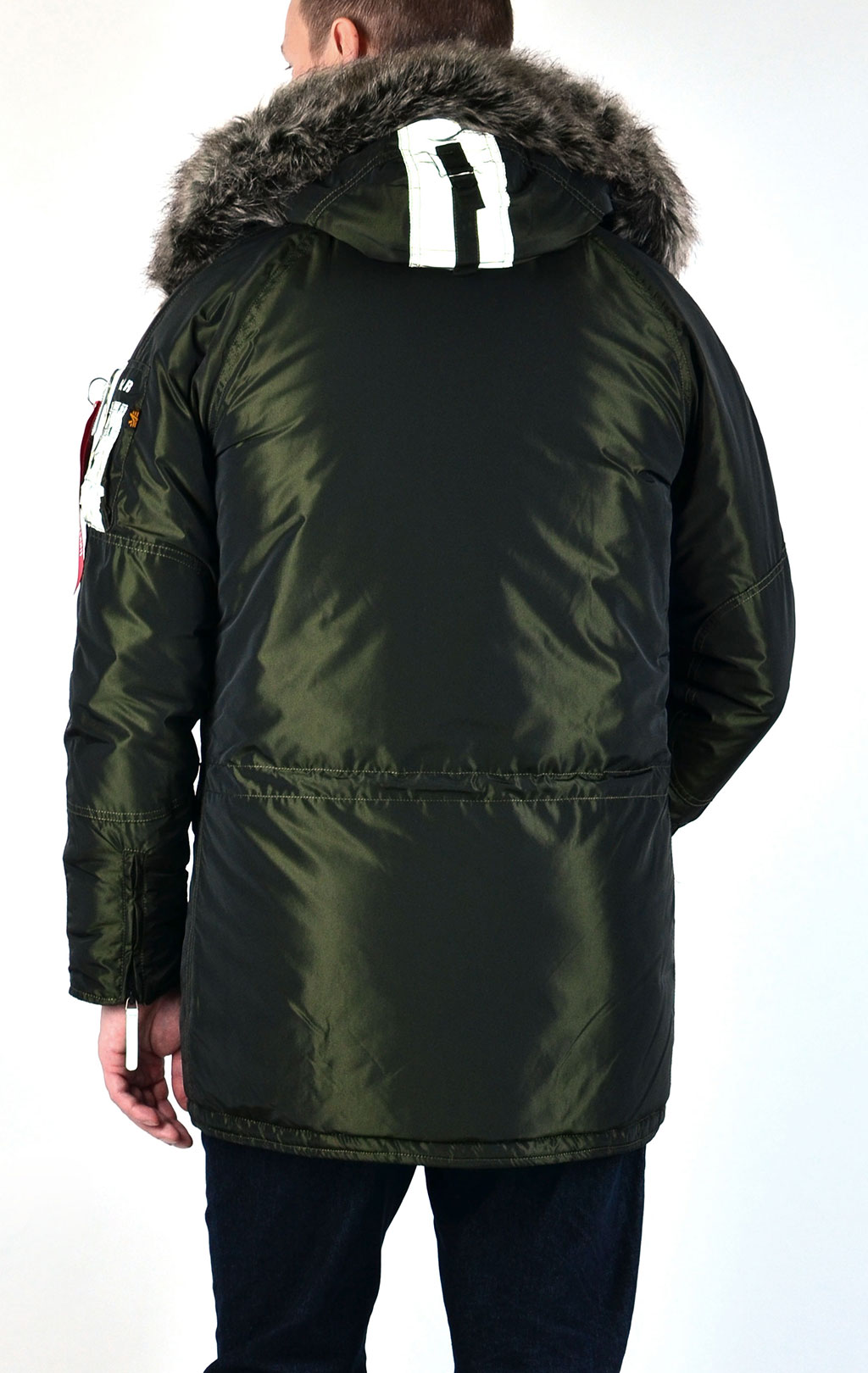 Аляска ALPHA INDUSTRIES R N-3B dark green 