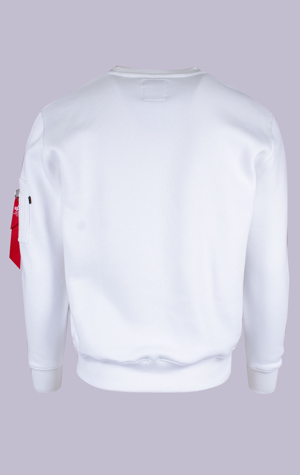 Свитшот ALPHA INDUSTRIES NASA reflective white/blue 