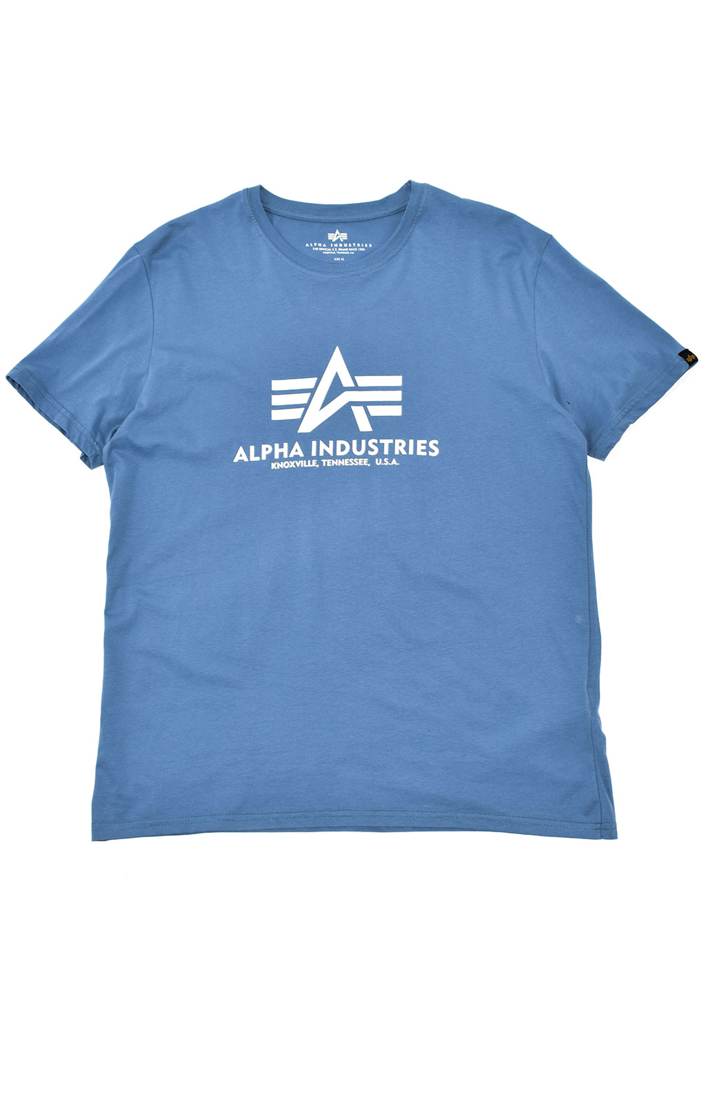 Футболка ALPHA INDUSTRIES BASIC T big size airforce blue 