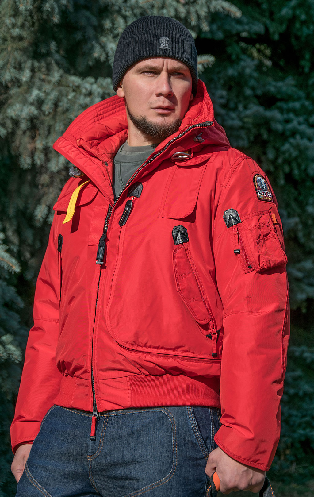 Аляска-пуховик PARAJUMPERS GOBI FW 22/23 true red 