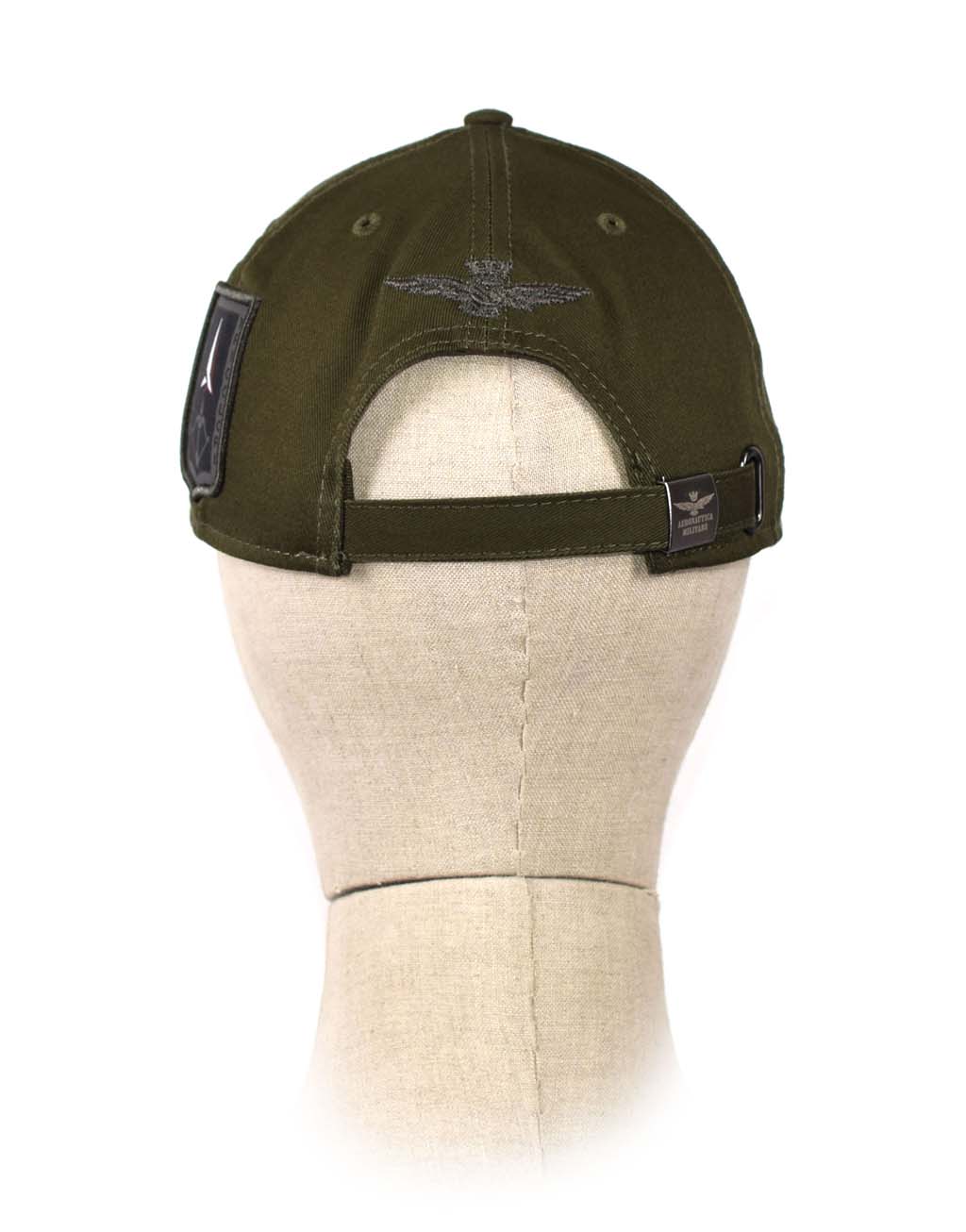 Бейсболка AERONAUTICA MILITARE FW 21/22/CN verde militare (HA 1092)