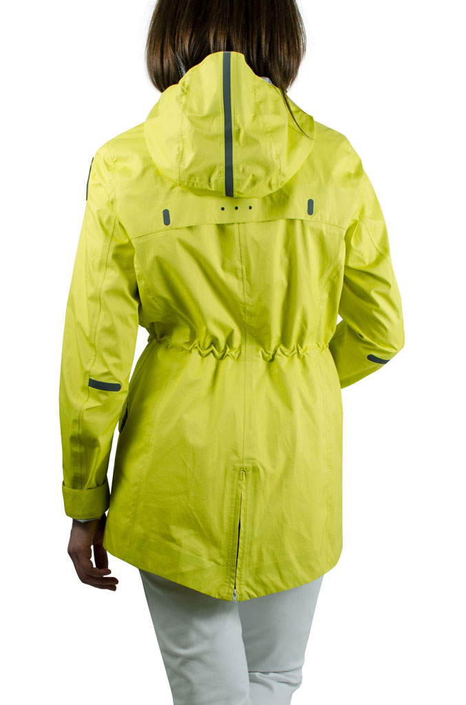 Женский плащ PARAJUMPERS GESHI acid green 