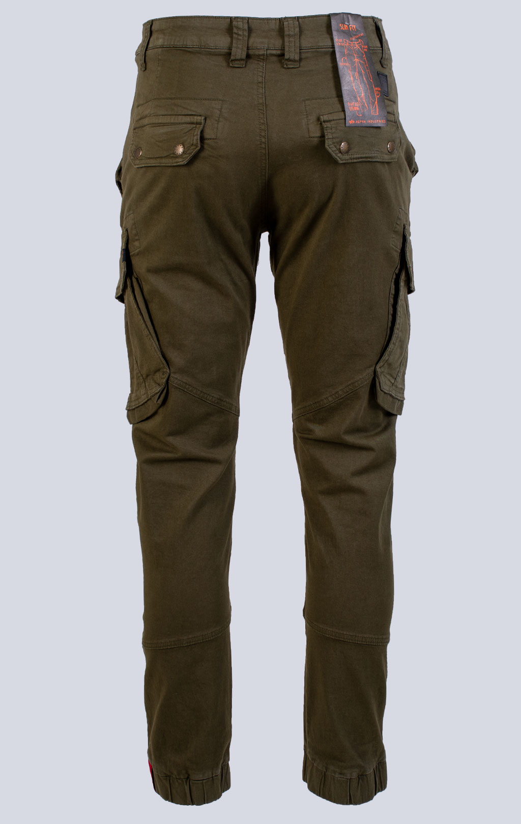 Брюки-карго ALPHA INDUSTRIES COMBAT LW dark olive 
