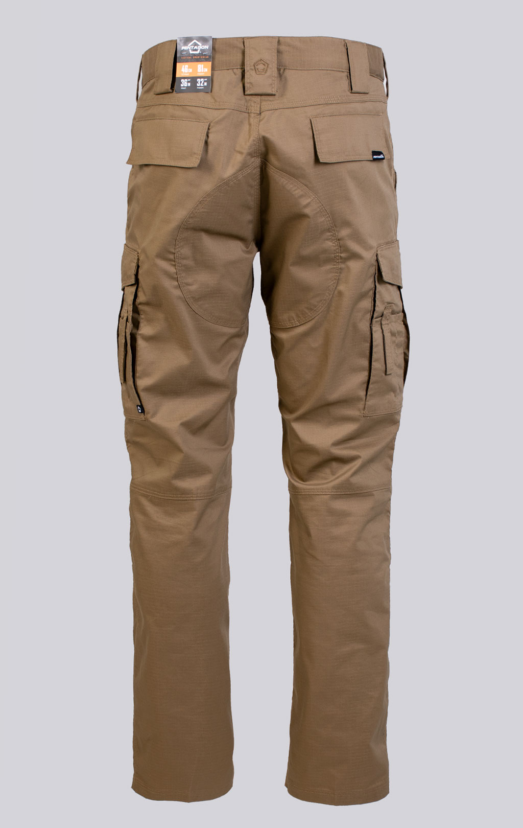 Брюки тактические Pentagon RANGER 2.0 Ultra 155 хлопок21%/полиэстер79% Rip-Stop stretch coyote 05066 