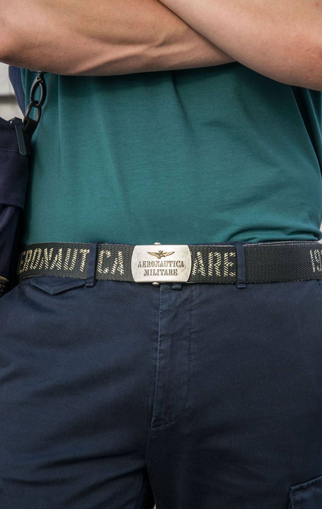 Ремень тканевый AERONAUTICA MILITARE SS 23/IT sabbia (CI 292)
