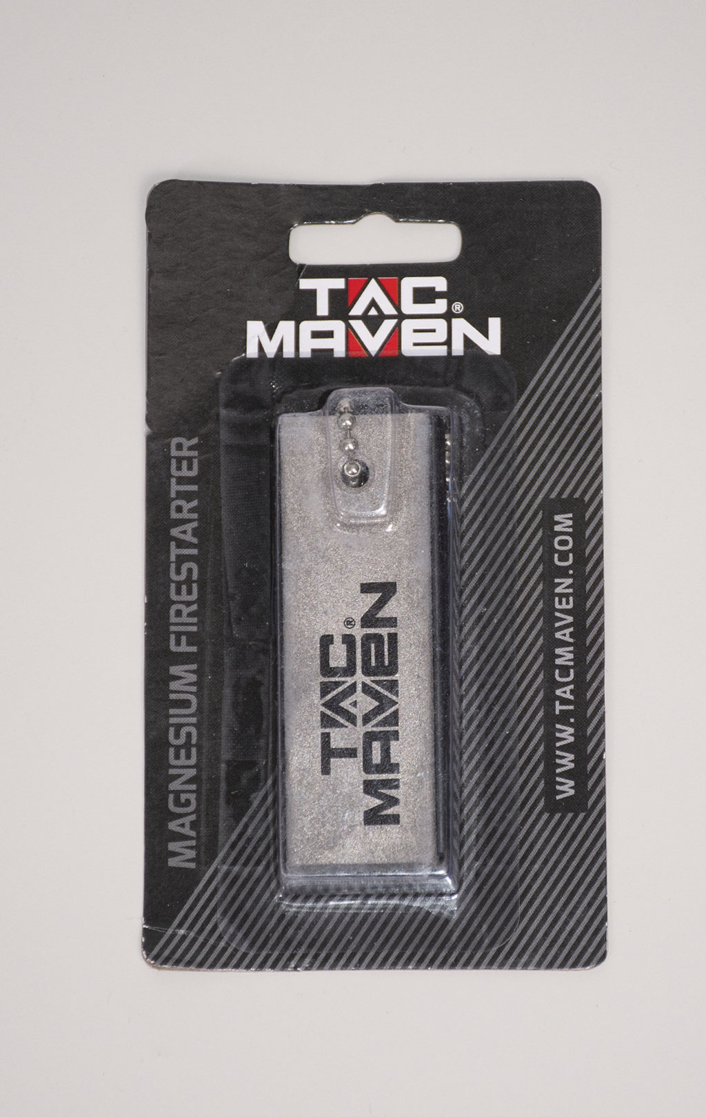 Огниво Pentagon/Tac-Maven FIRE STARTER магний silver 25019 