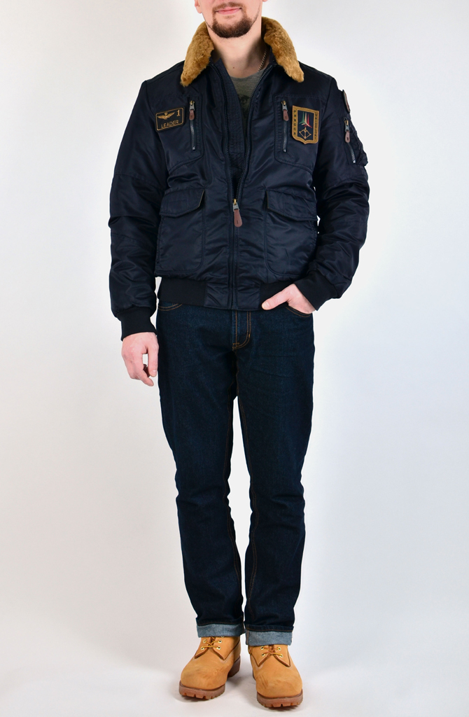 Куртка AERONAUTICA MILITARE blue navy (AB 1576) 