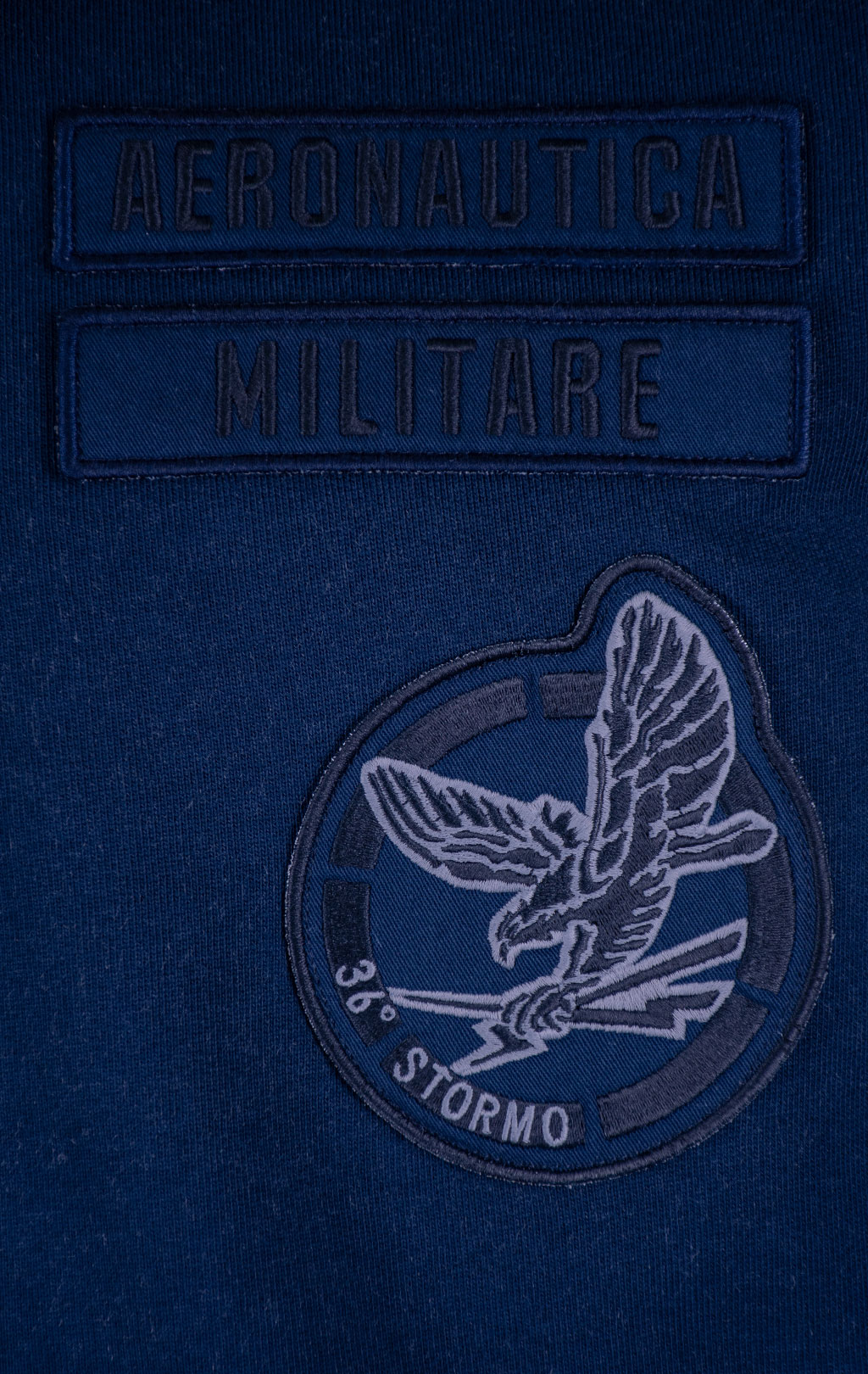 Олимпийка AERONAUTICA MILITARE FW 26/27/TR blue navy (FE 2143) 