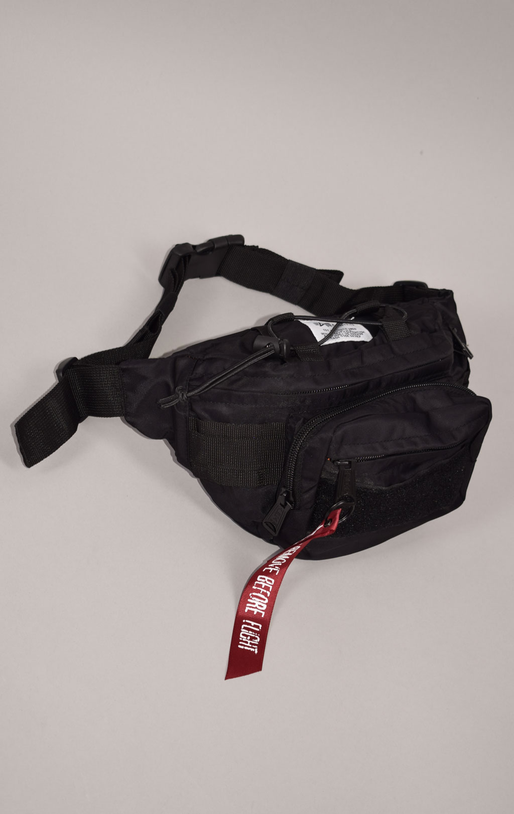 Сумка поясная ALPHA INDUSTRIES TACTICAL WAIST BAG black 