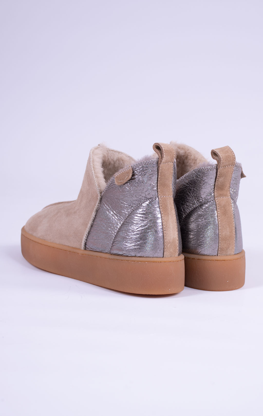 Женские сапоги VOILE BLANCHE PERSY мех FW 26/27 beige/fango 2502483 