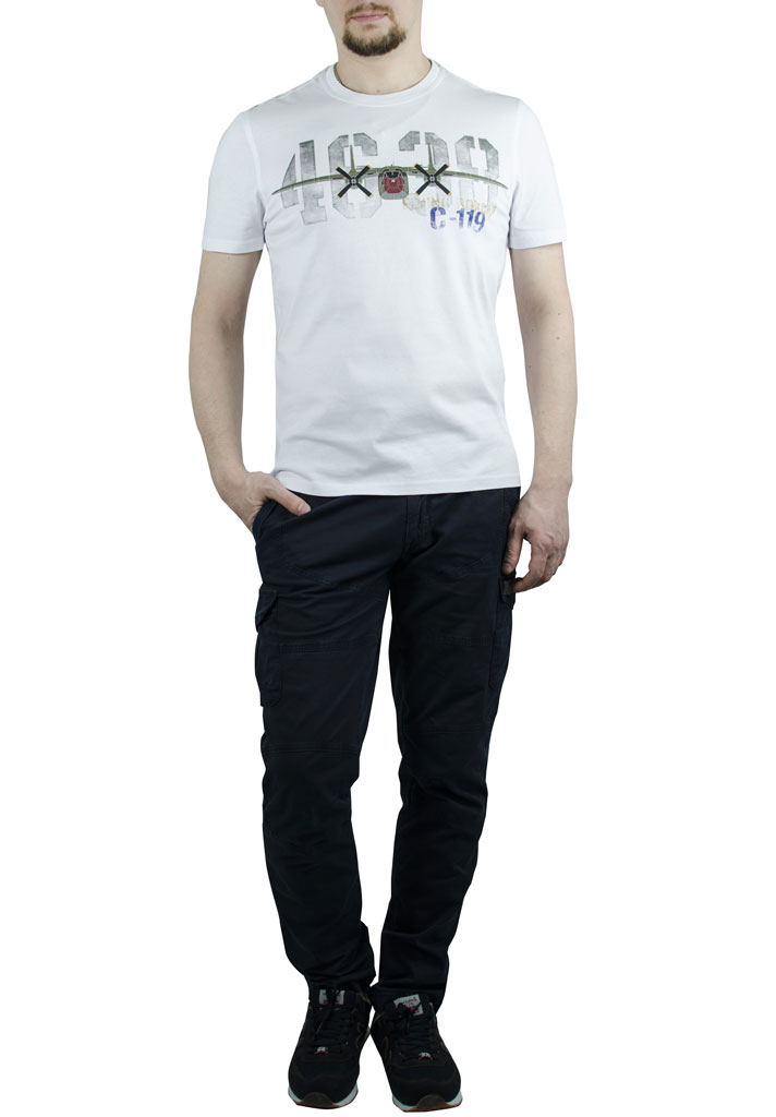 Футболка AERONAUTICA MILITARE bianco ottico (TS 1341) 