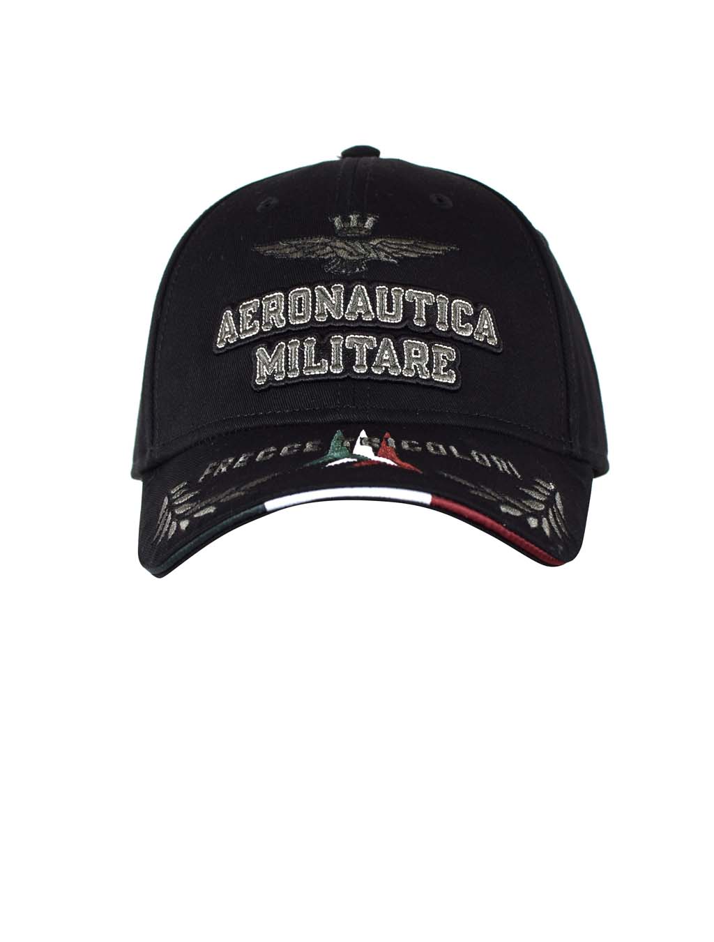 Бейсболка AERONAUTICA MILITARE FW 21/22/CN jet black (HA 1093)