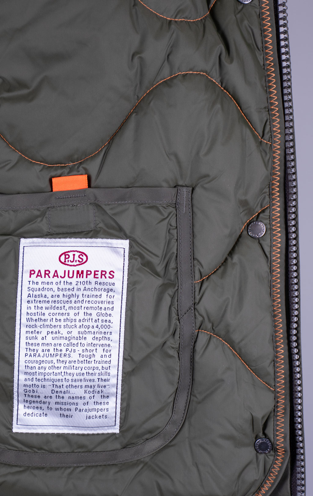 Аляска-пуховик PARAJUMPERS GOBI FW 26/27 rosemary 