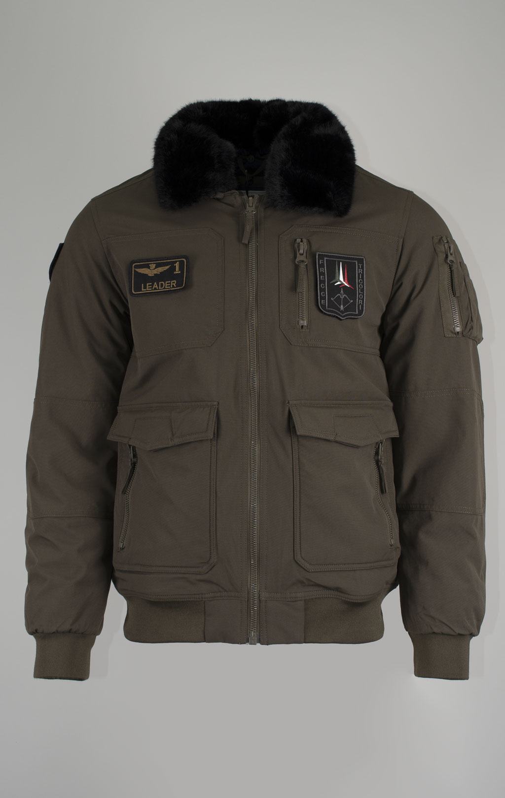 Куртка-пилот AERONAUTICA MILITARE FW 24/25/BD dark musk (AB 2106) 