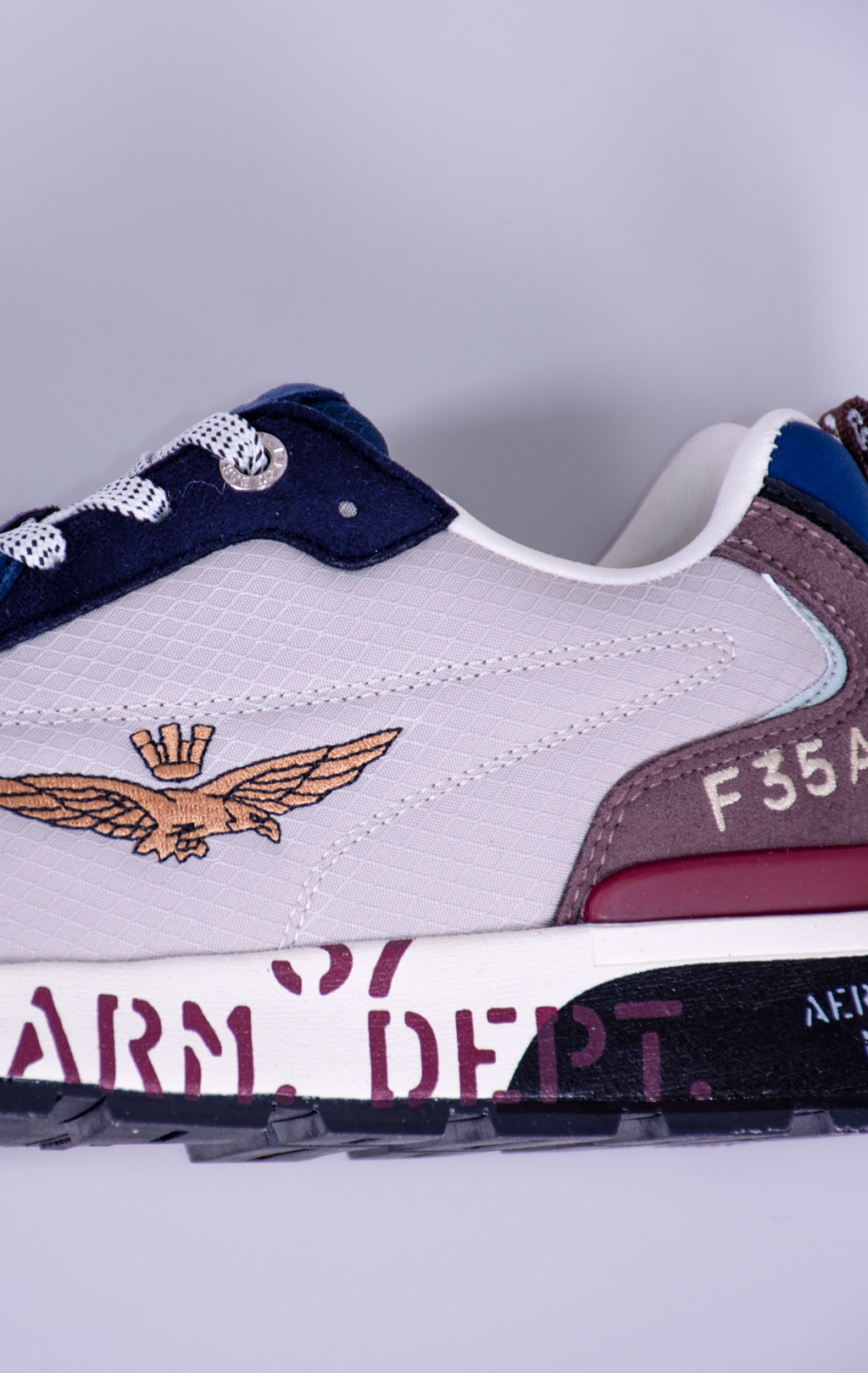 Кроссовки AERONAUTICA MILITARE (SC 0276) FW 26/27/CN bianco/blue 