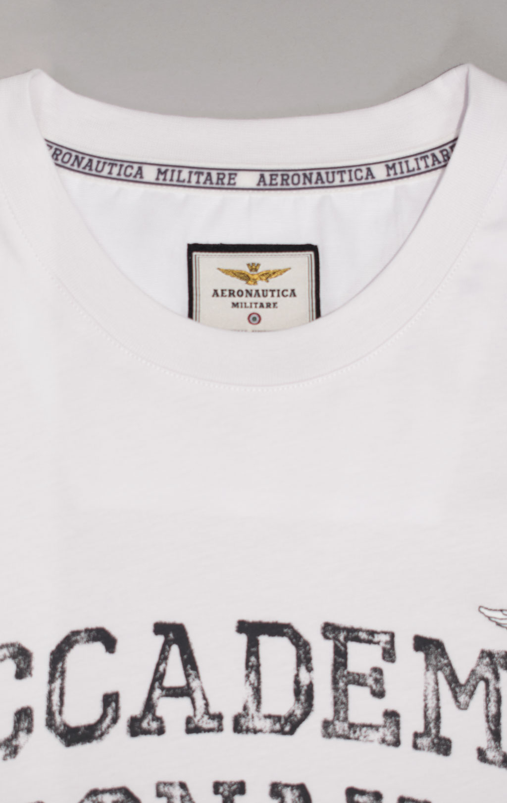 Футболка AERONAUTICA MILITARE SS 24/TR milk white (TS 2203) 