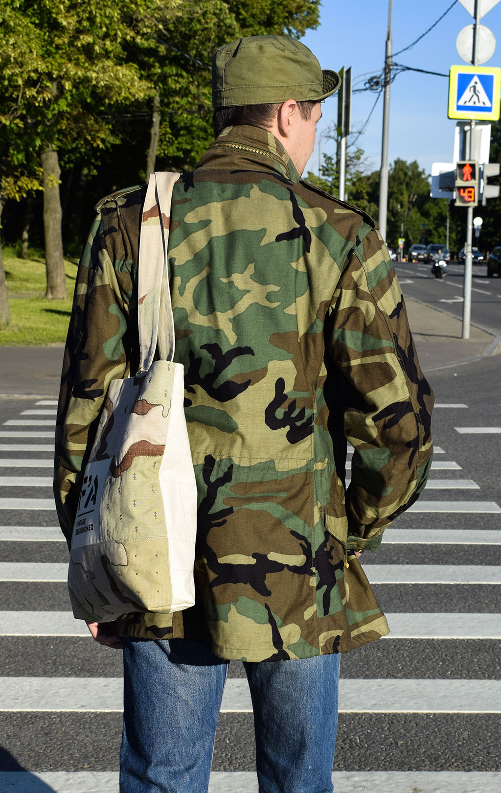 Куртка армейская CLASSIC M-65 camo woodland США