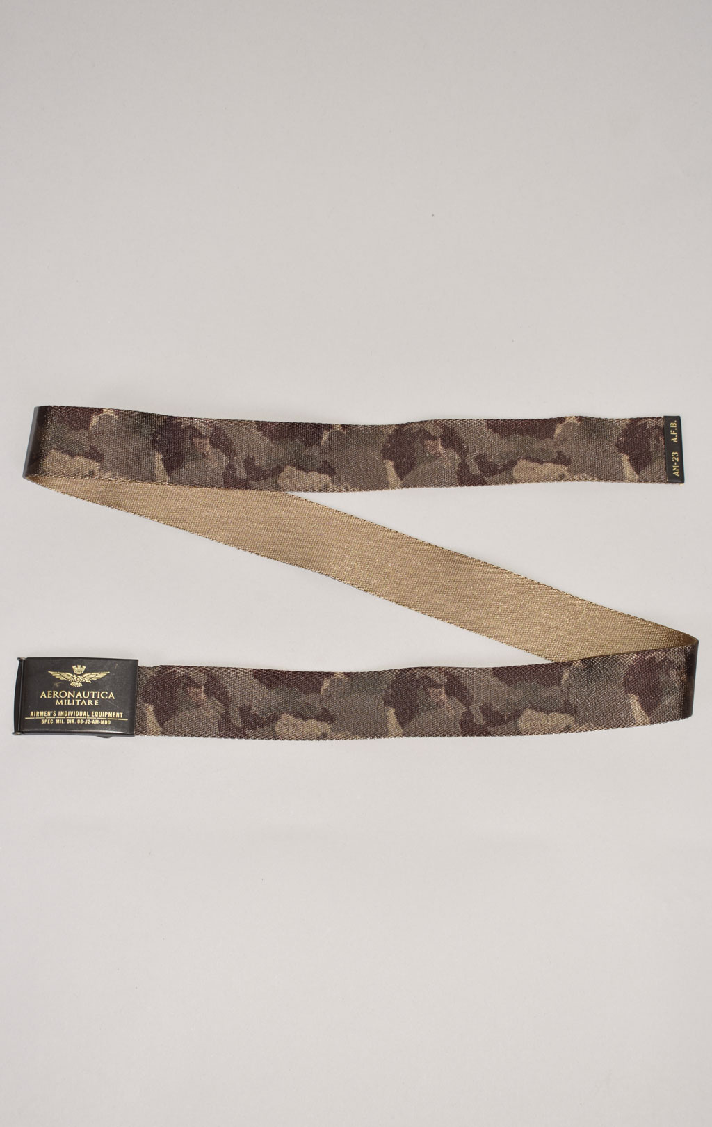 Ремень тканевый AERONAUTICA MILITARE FW 22/23/IT camouflage pilot (CI 288)