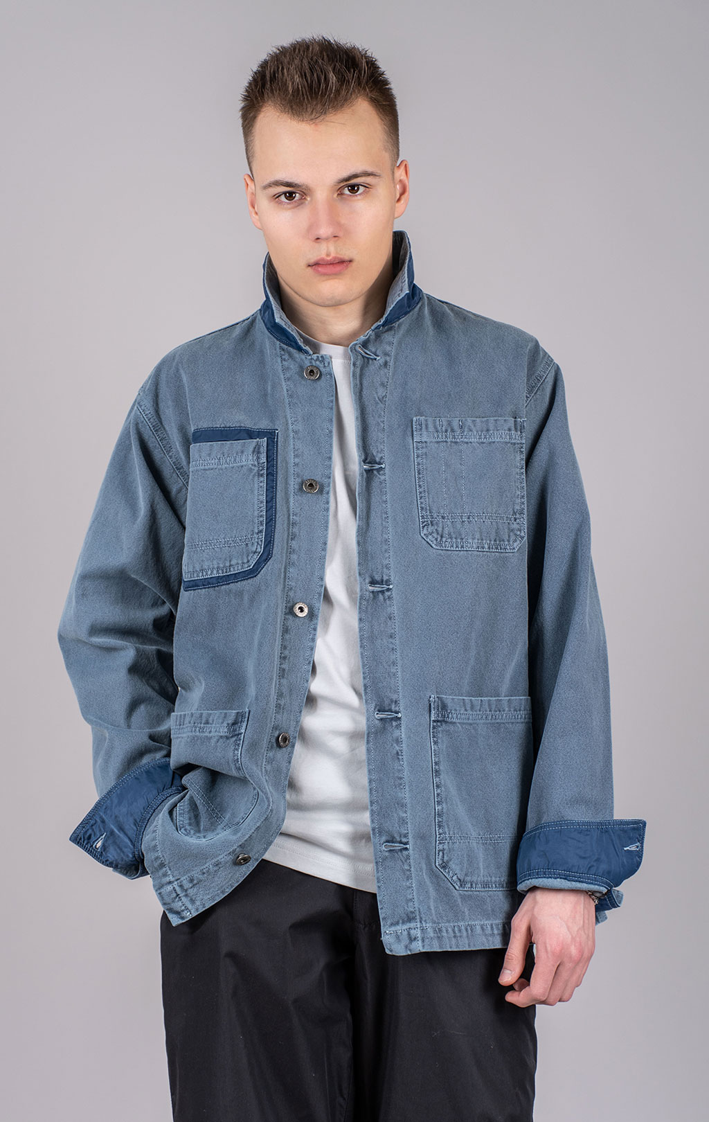 Ветровка ALPHA INDUSTRIES CTN CHORE COAT SS 25 m airborne blue 