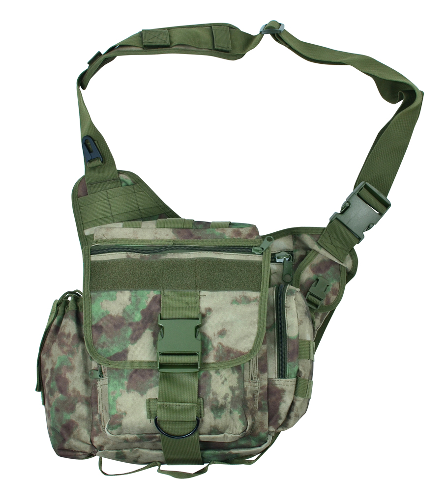 Сумка Mil-Tec Side Pack green camo 