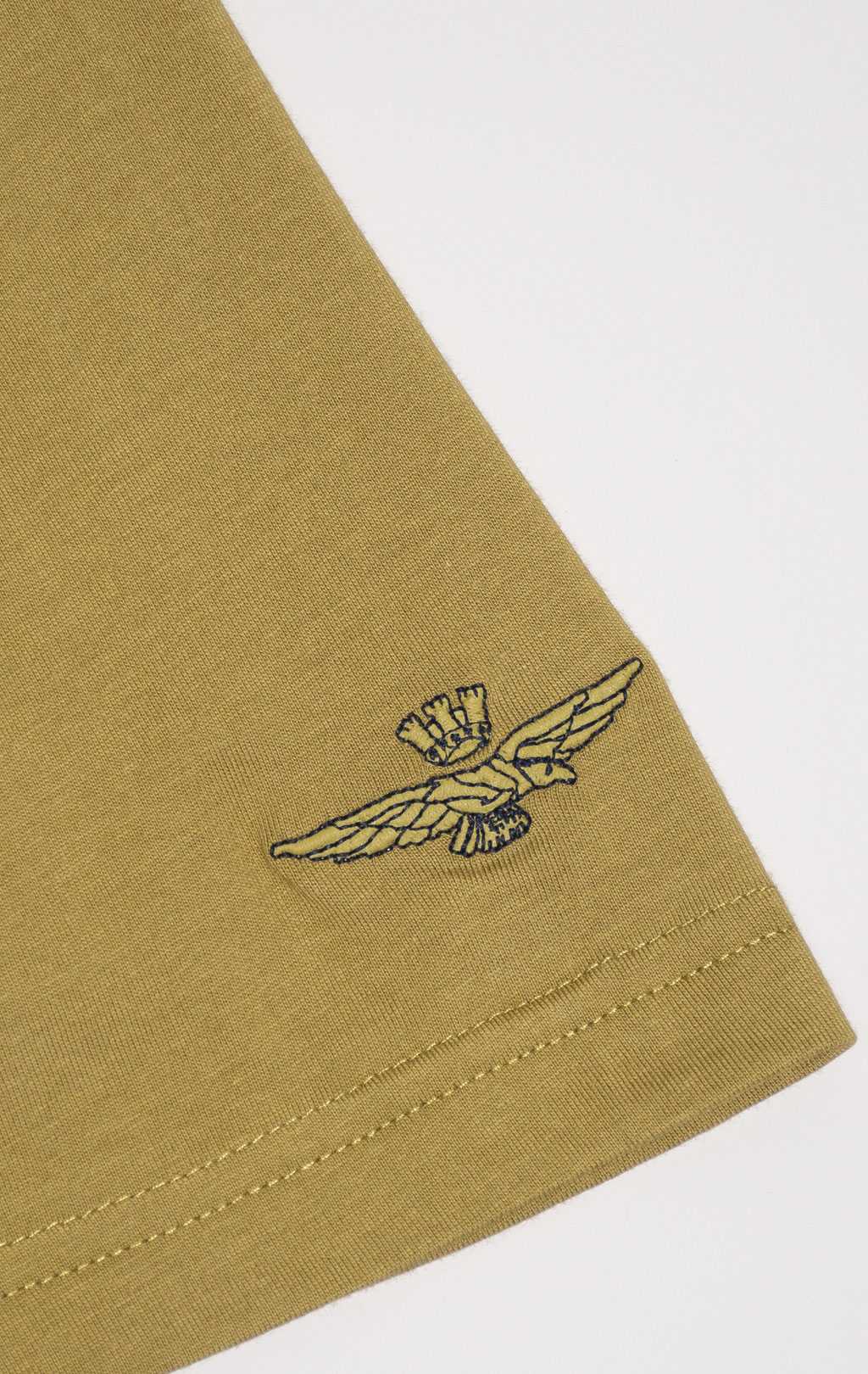 Футболка AERONAUTICA MILITARE SS 24/BD olive green (TS 2221)