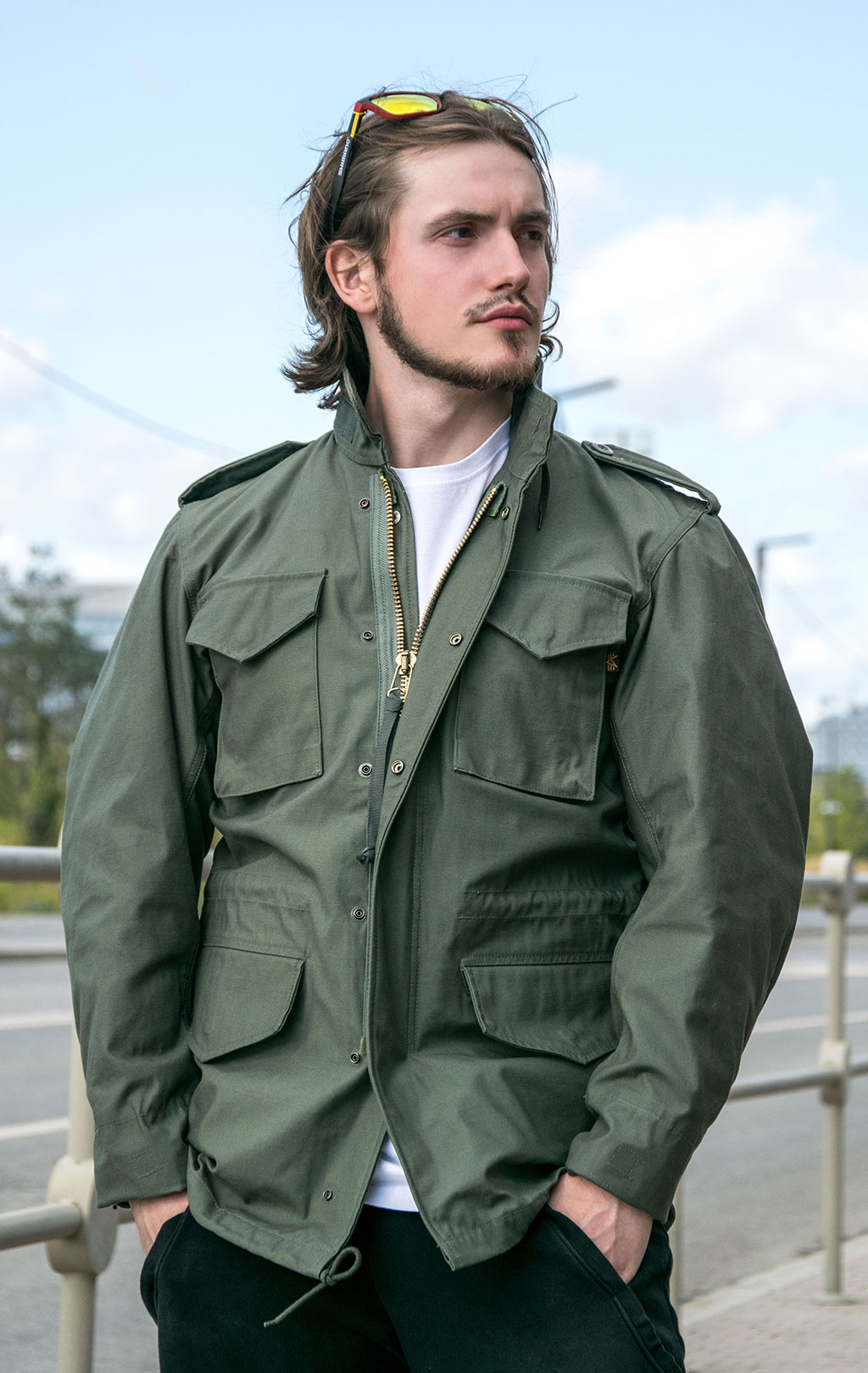 Куртка ALPHA INDUSTRIES CLASSIC M-65 FW 23/24 m olive 