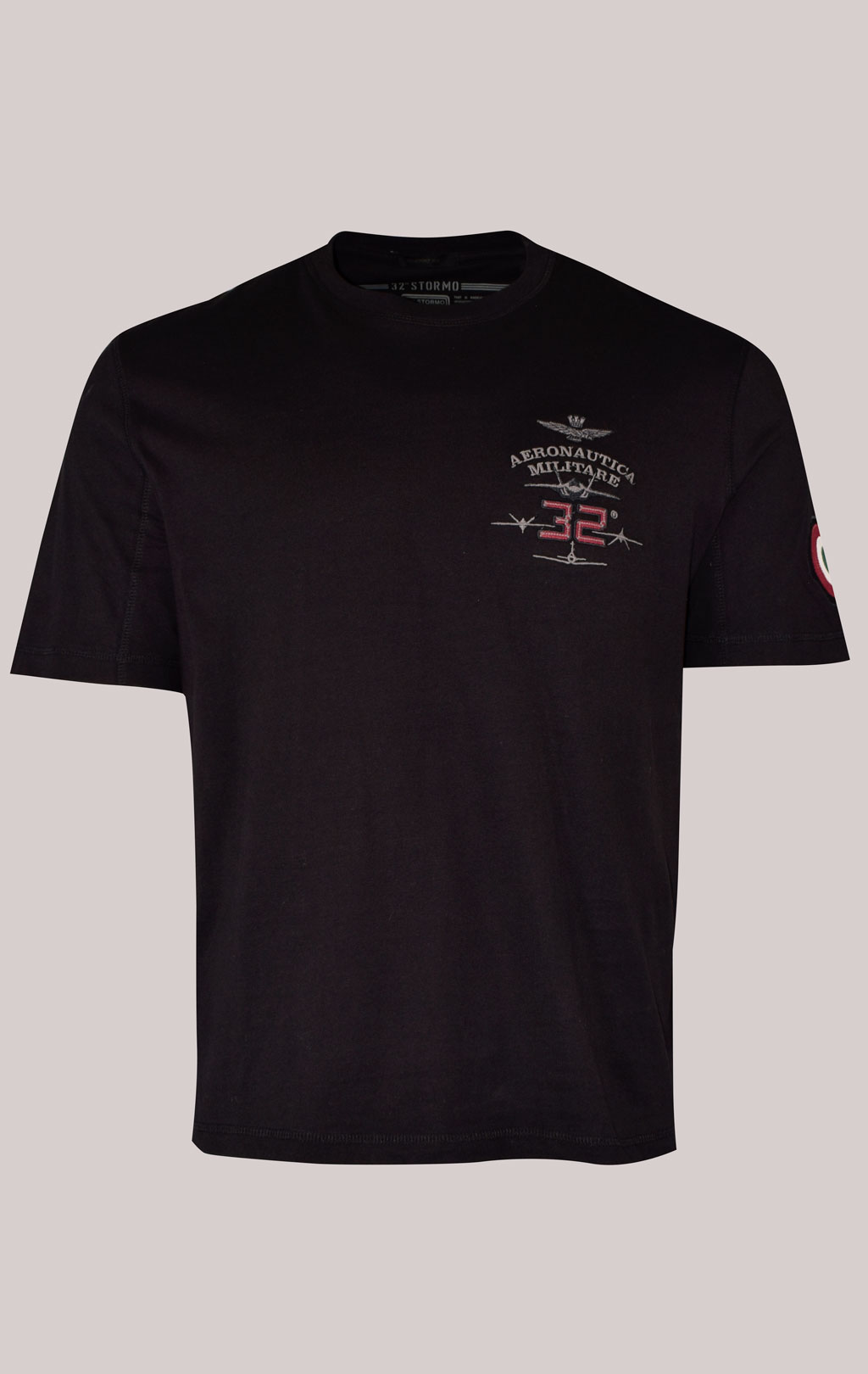 Футболка AERONAUTICA MILITARE FW 22/23/BD jet black (TS 2007)