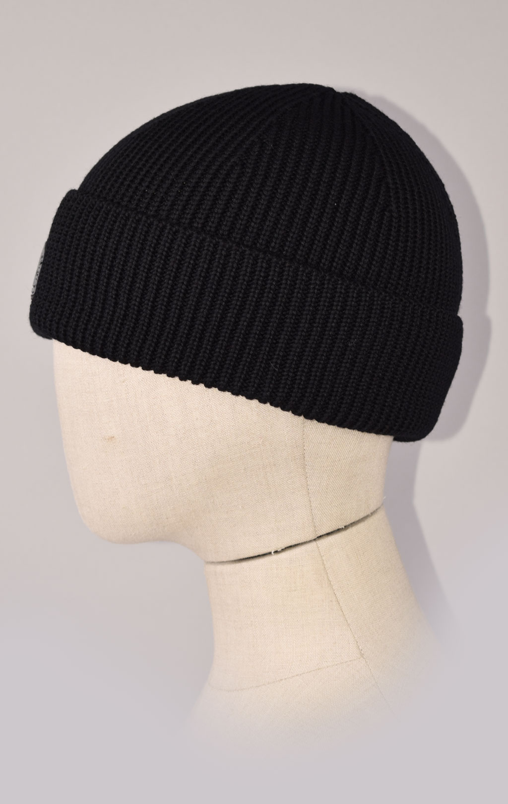 Шапка вязаная PARAJUMPERS PLAIN BEANIE FW 23/24 black 