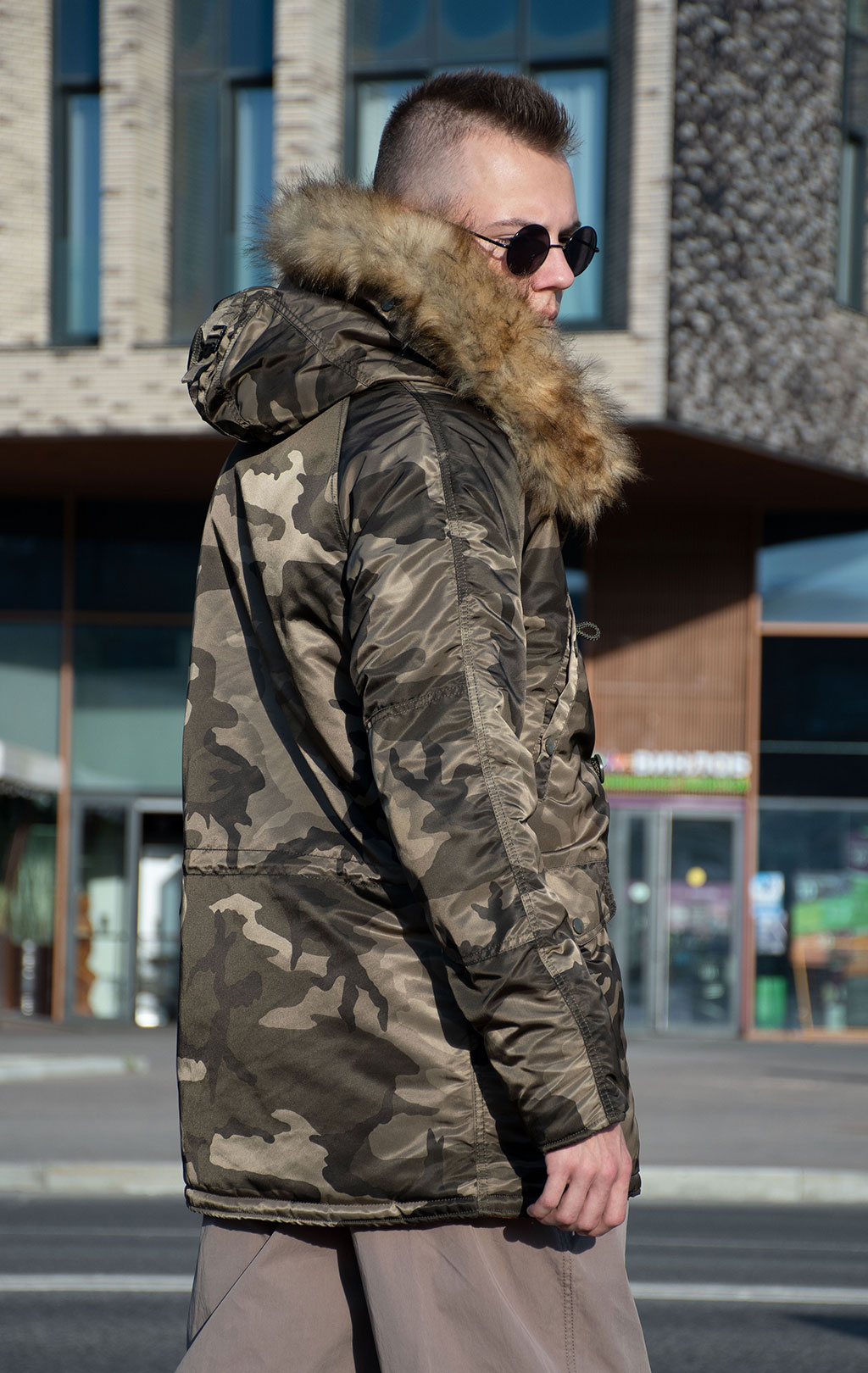 Аляска ALPHA INDUSTRIES VF 59 N-3B olive camo 