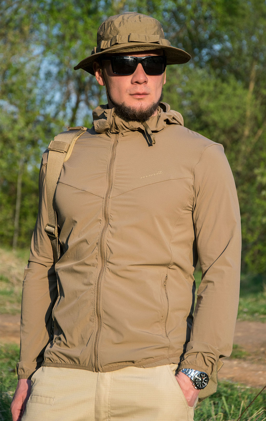 Ветровка Pentagon HELIOS SUN Soft Shell coyote 02016 