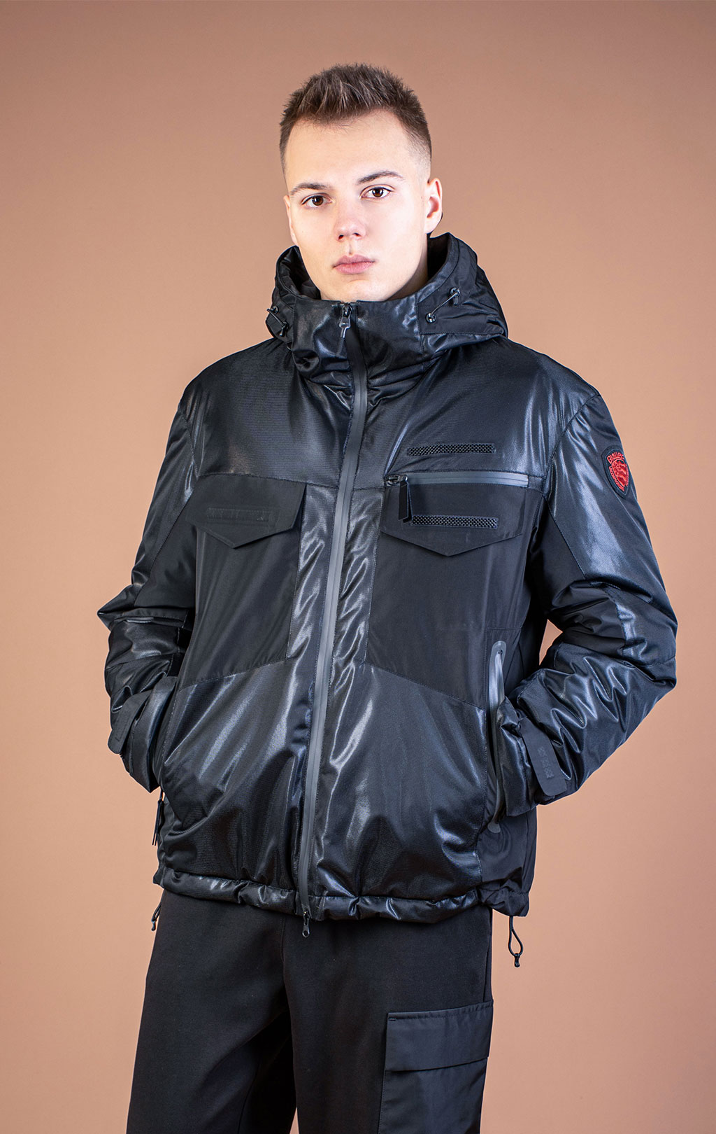 Куртка BLAUER ATKINS TEC POLYMESH FW 25/26 black (C03112) 