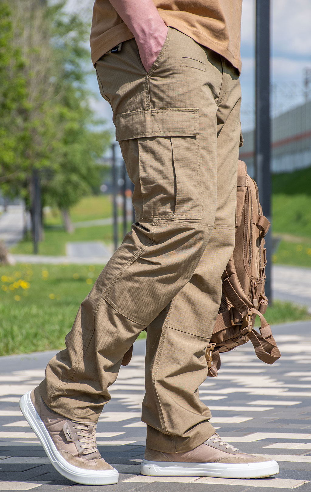 Брюки тактические Pentagon BDU 2.0 хлопок35%/полиэстер65% Rip-Stop coyote 05001 