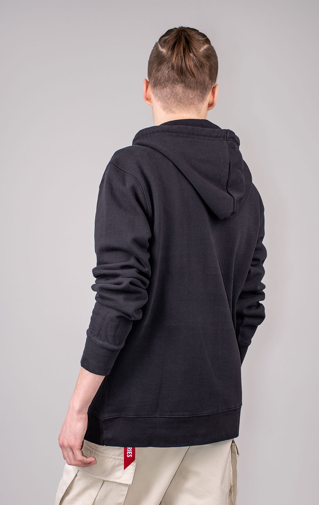 Толстовка ALPHA INDUSTRIES ALPHA TIGER HOODIE SS 24 m black 