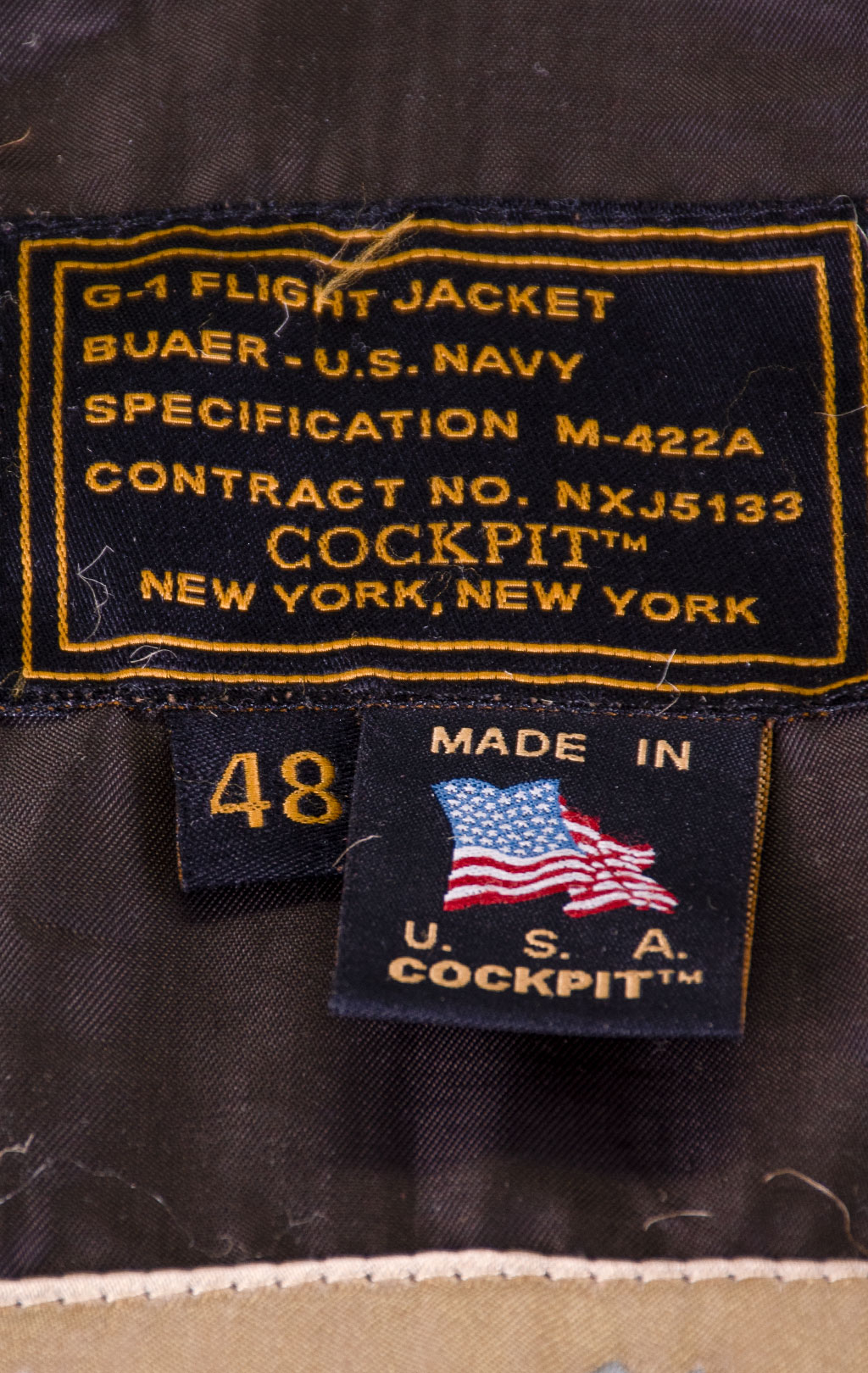 Куртка COCKPIT COCKPIT кожа brown (Z21I024) 