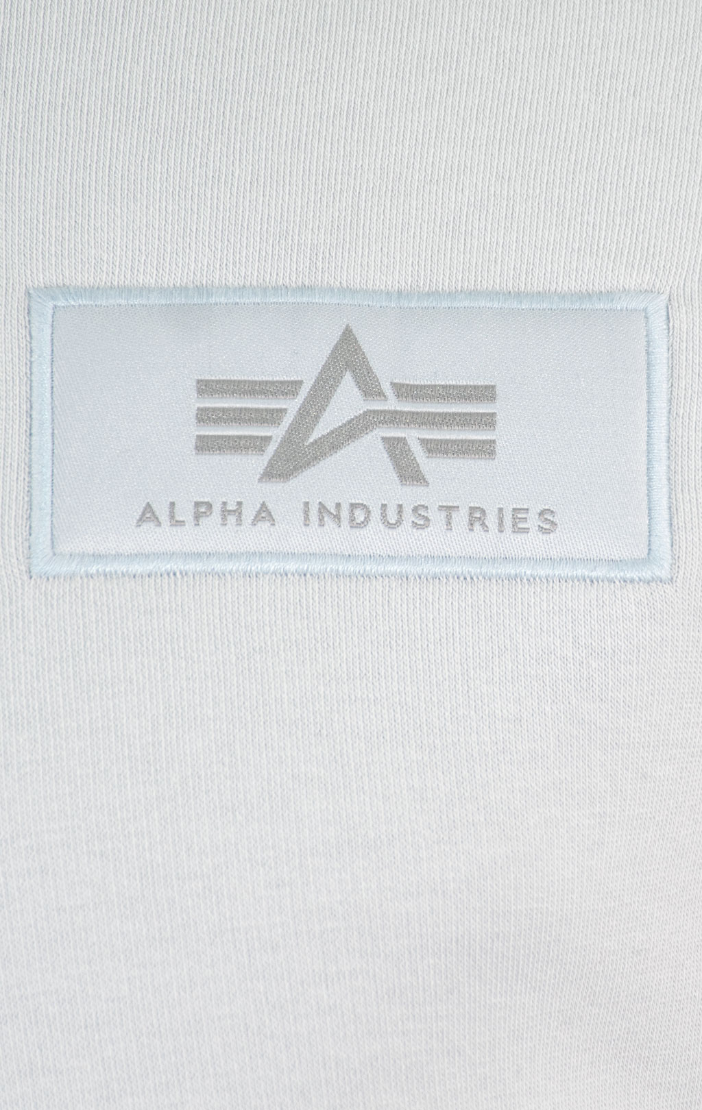 Толстовка ALPHA INDUSTRIES BACK PRINT HOODY pastel grey 
