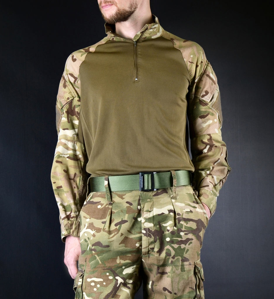 Рубашка Combat Shirt с защитой mtp/olive б/у Англия